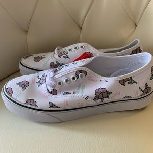 Floral Print Vans